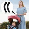 Leather Stroller Handle Cover with Zipper view 3