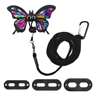 Adjustable PU Leather Reptile Harness with Wings