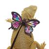 Adjustable PU Leather Reptile Harness with Wings view 2