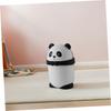 Cute Panda Trash Can with Flip Lid, PP, 1 Piece view 4