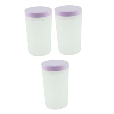 PACKOVE 3-Piece Nail Brush Cleaner Cups