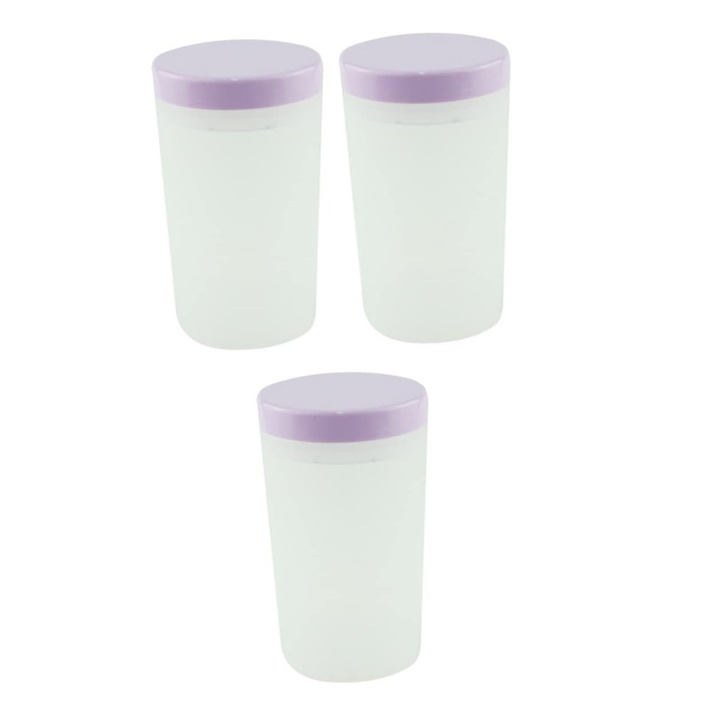 PACKOVE 3-Piece Nail Brush Cleaner Cups