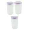 PACKOVE 3-Piece Nail Brush Cleaner Cups view 1
