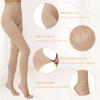 Medical Compression Pantyhose for Women & Men, 20–30 mmHg Class 2, Open Toe view 3