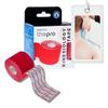 ARTZT thepro Sports Tape | 5 m x 5 cm | Sports Tape for Athletics & Soccer | Kinesiology Tape for Injury Prevention | Medical Adhesive Tape | Physio Tape for Knees & Fingers (Red) view 1