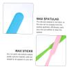 MAJORMENCH 3-Piece Silicone Wax Spatulas for Hands and Feet, Easy to Clean, Portable, Random Color view 2