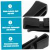 Helmet Mask Hooks for Ski Helmets, 1 Pair, Black Plastic view 3