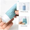 Garneck 4-Pack 100 mL Silicone Travel Lotion Bottles, Refillable Squeezable Shampoo Containers view 2