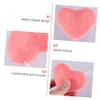 Heart-Shaped Facial Cleansing Sponge, Natural Cellulose view 4
