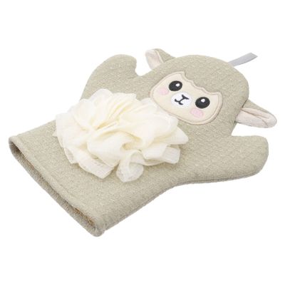 HOMOBABE Cozy Cartoon Animal Bath Washcloth