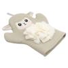HOMOBABE Cozy Cartoon Animal Bath Washcloth view 3