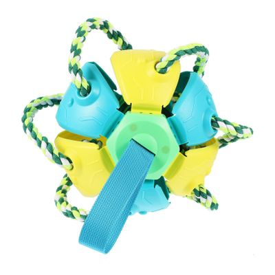 DECOMELODY Bite-Resistant Dog Ball for Outdoor Training, 1 Count