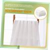 Beaupretty White Cotton Muslin Baby Blanket view 2