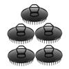 Plastic Scalp Massage Brushes, 5-Piece Set view 1