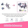 Dog Wheelchair for Hind Legs, 2-Wheel Mobility Aid for Small and Large Dogs view 3