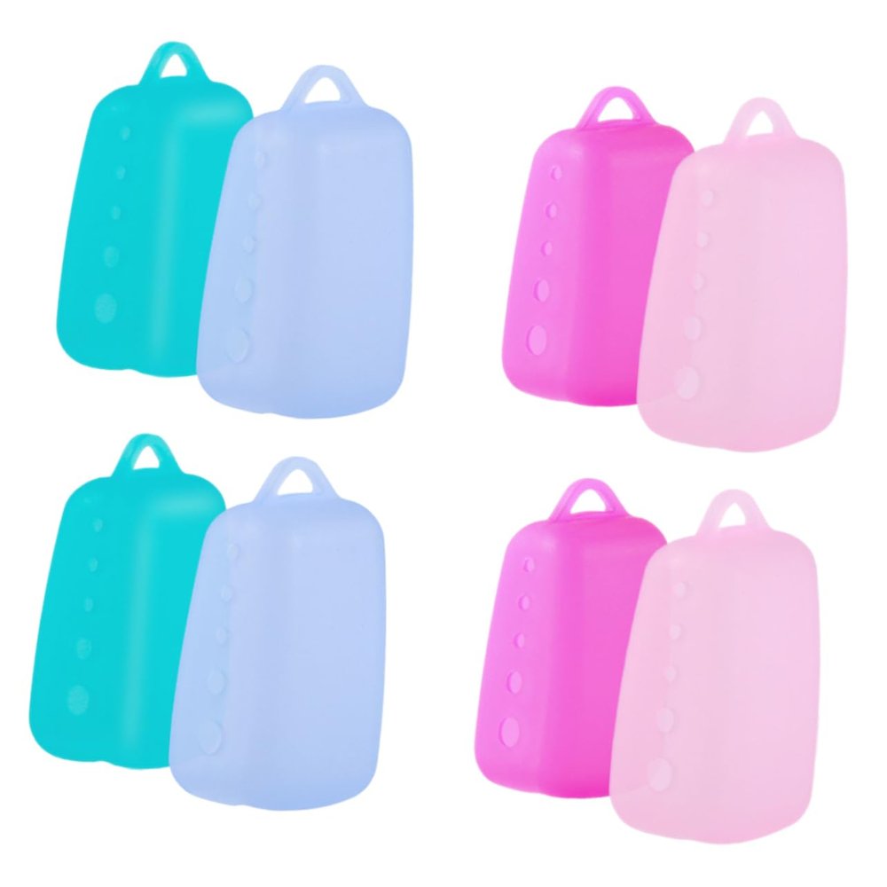 Homoyoyo 8-Pack Silicone Toothbrush Head Covers for Travel and Everyday Use