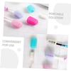 Homoyoyo 8-Pack Silicone Toothbrush Head Covers for Travel and Everyday Use view 2