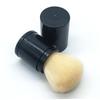 Retractable Blush Brush with Handle, Black Makeup Brush view 1