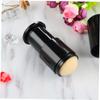 Retractable Blush Brush with Handle, Black Makeup Brush view 3