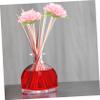 Sosoport 5-Piece Rattan Reed Diffuser Sticks with Artificial Flowers view 4