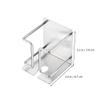 Veemoon Wall-Mounted Electric Shaver Holder, Bathroom Organizer view 2