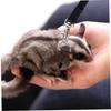 GALPADA 2-Piece Hamster Harness with Leash for Small Animals, PU and Polyester, 3 Sizes view 4
