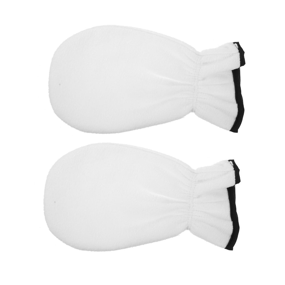 1 Pair Polyester and Flannel Hand Spa Gloves, Christmas Party