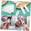 Veemoon 150 Disposable Paper Thermometer Covers, PE Protective Caps for Home and Clinic Thermometers view 4