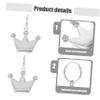 BELLIFFY 2-Pack Zinc Alloy Pet ID Tags in Silver view 4