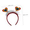 VANZACK Pride Headband with Rainbow Design, Adjustable Size and Non-Slip Fit view 4