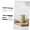 VALICLUD Sourdough Starter Jar Accessories, 1 Set with Cloth Cover view 3
