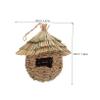 HOMOBABE Handmade Woven Bird House and Parrot Hideaway view 2