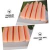 VALICLUD Silicone Manicure Practice Fingers, 5-Piece Set, Khaki view 2