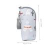 Portable Baby Bottle Bag with Zipper for Travel and Shopping view 2
