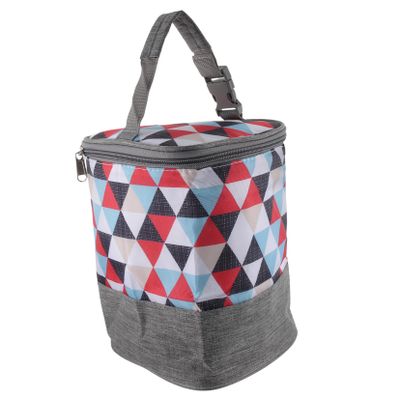 WEKAMOS Portable Insulated Oxford Fabric Baby Bottle Bag with Carry Handle for Outdoors and Travel