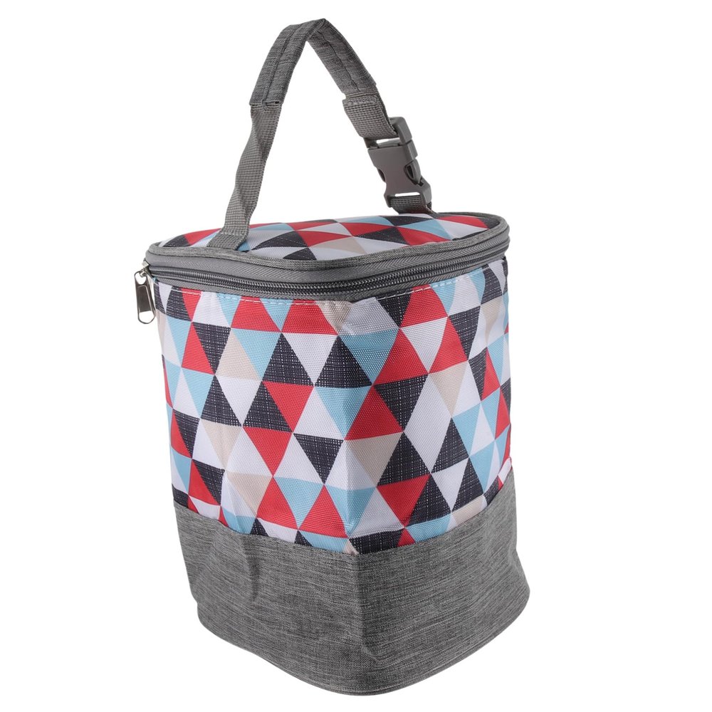 WEKAMOS Portable Insulated Oxford Fabric Baby Bottle Bag with Carry Handle for Outdoors and Travel