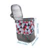 WEKAMOS Portable Insulated Oxford Fabric Baby Bottle Bag with Carry Handle for Outdoors and Travel view 2