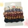 OFFIGAM 12-Pack Satin Hair Ties for Girls and Women view 3