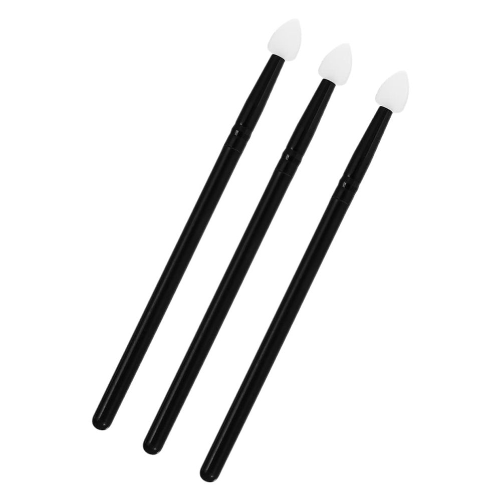 Professional Aluminum and Silicone Eyeshadow Brush