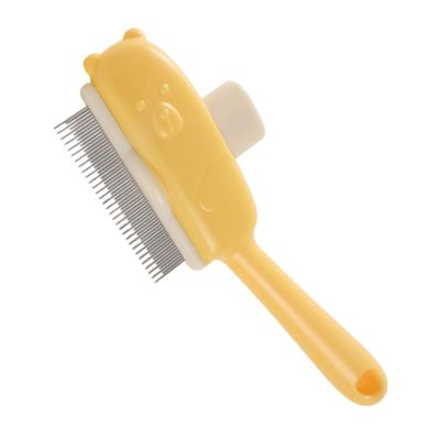 Dog Deshedding Brush with Non-Slip Handle