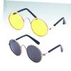 PERSELOSO Funny Metal and Plastic Pet Sunglasses for Dogs and Cats view 3