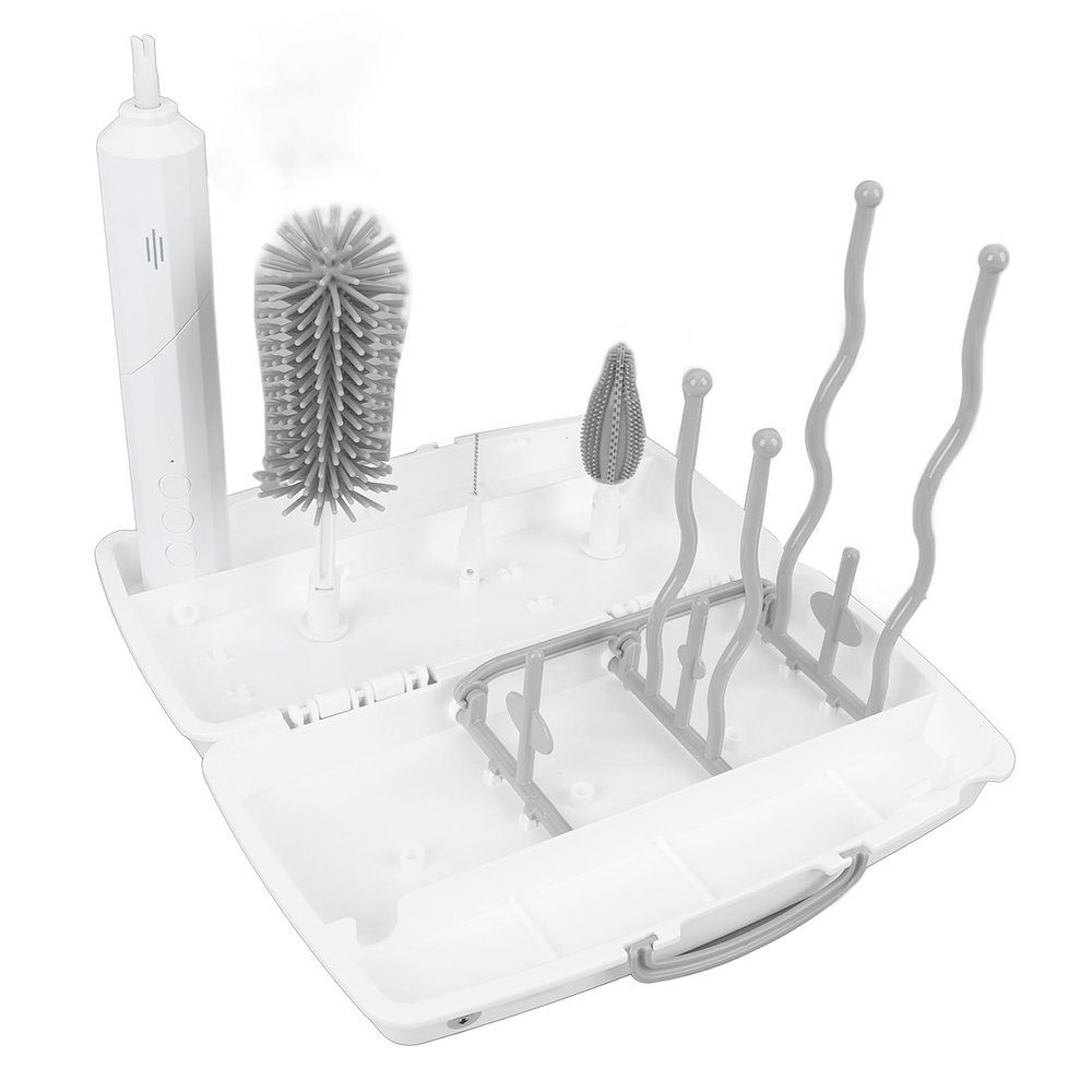 Riuulity Adjustable-Speed Electric Bottle Brush