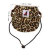 BAZEITFLOW Dog Baseball Cap with Leopard Print view 2