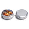 3-Compartment Pill Case, Small Travel Pill Organizer for Wallet and Bag view 3