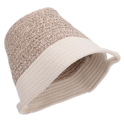 Sosoport Woven Cotton Laundry Basket, 20 cm, Brown