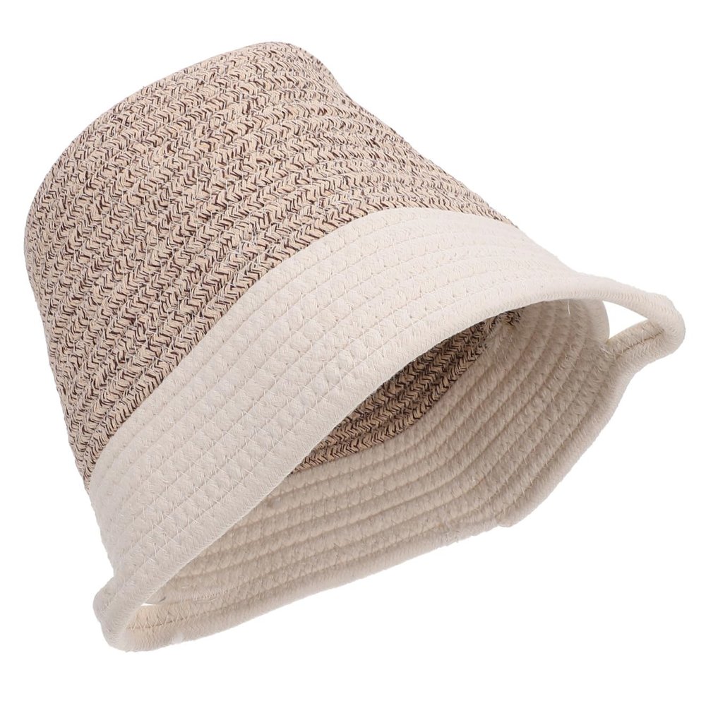 Sosoport Woven Cotton Laundry Basket, 20 cm, Brown