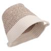 Sosoport Woven Cotton Laundry Basket, 20 cm, Brown view 1