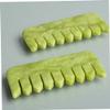 2-Piece Green Jade Hair Comb Set for Scalp Massage view 4