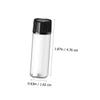 Veemoon 24 Small Glass Bottles for Essential Oils with Black Screw Caps for Travel and Hotels view 2