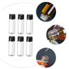 Veemoon 24 Small Glass Bottles for Essential Oils with Black Screw Caps for Travel and Hotels view 4